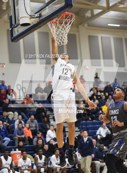 Thumbnail 1 in Hamilton Heights Christian Academy vs. IMG Academy photogallery.