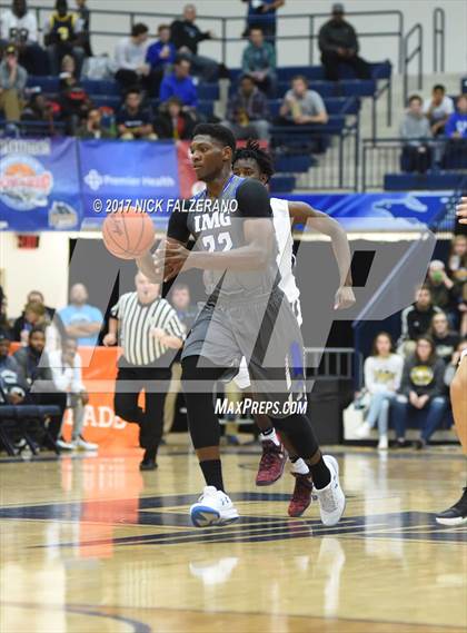 Thumbnail 3 in Hamilton Heights Christian Academy vs. IMG Academy photogallery.