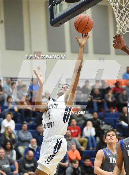 Thumbnail 1 in Hamilton Heights Christian Academy vs. IMG Academy photogallery.