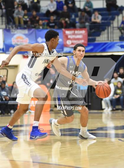 Thumbnail 2 in Hamilton Heights Christian Academy vs. IMG Academy photogallery.