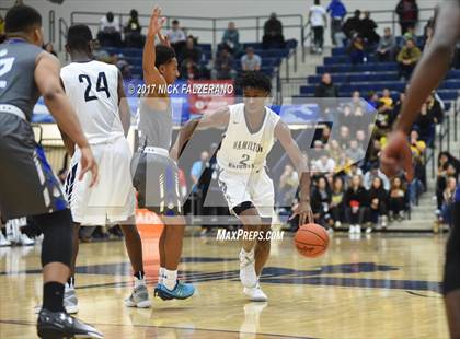 Thumbnail 2 in Hamilton Heights Christian Academy vs. IMG Academy photogallery.