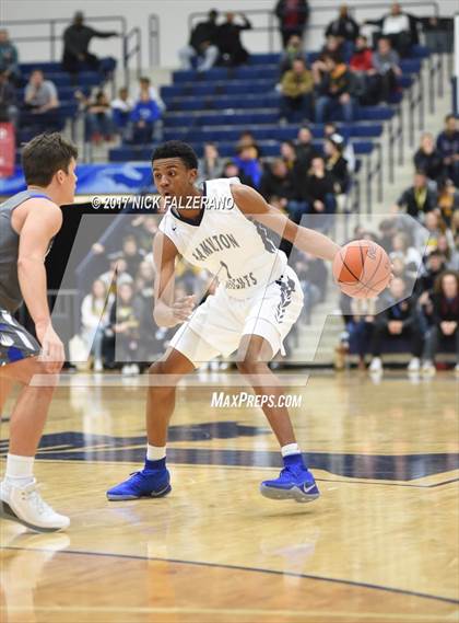 Thumbnail 1 in Hamilton Heights Christian Academy vs. IMG Academy photogallery.