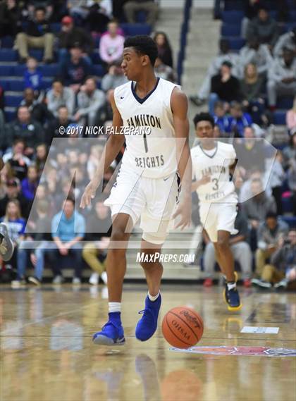 Thumbnail 3 in Hamilton Heights Christian Academy vs. IMG Academy photogallery.
