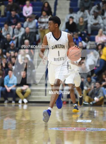 Thumbnail 1 in Hamilton Heights Christian Academy vs. IMG Academy photogallery.