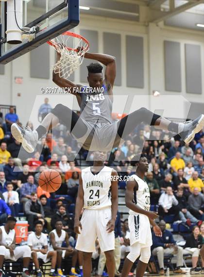 Thumbnail 3 in Hamilton Heights Christian Academy vs. IMG Academy photogallery.
