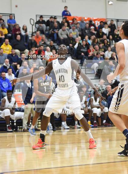 Thumbnail 3 in Hamilton Heights Christian Academy vs. IMG Academy photogallery.