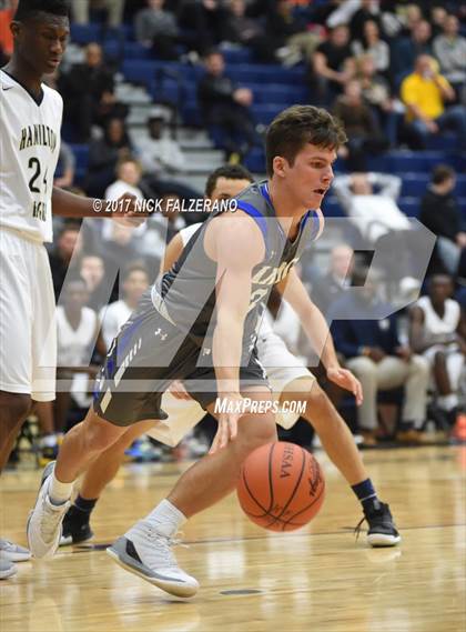 Thumbnail 3 in Hamilton Heights Christian Academy vs. IMG Academy photogallery.