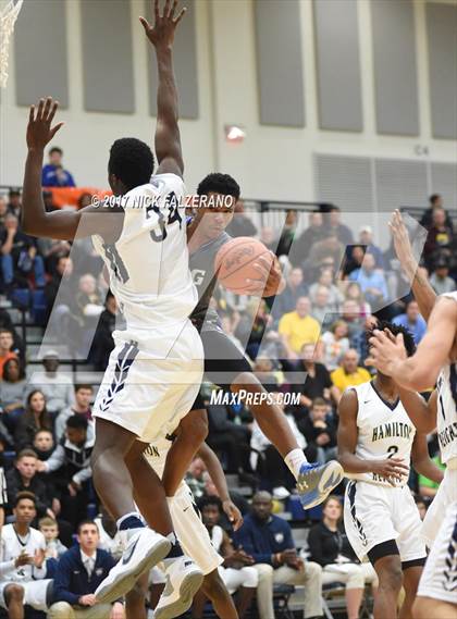 Thumbnail 3 in Hamilton Heights Christian Academy vs. IMG Academy photogallery.