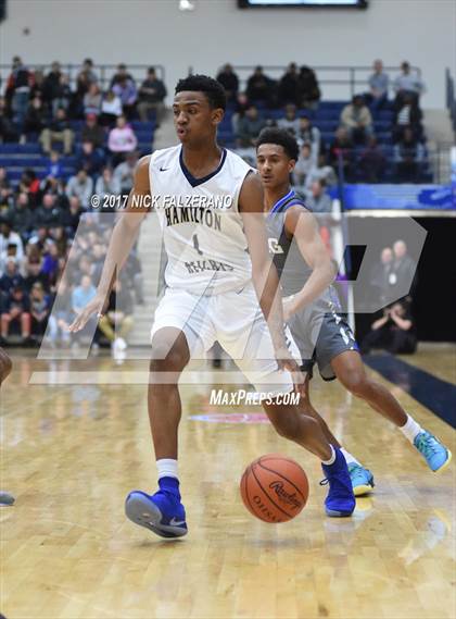 Thumbnail 2 in Hamilton Heights Christian Academy vs. IMG Academy photogallery.