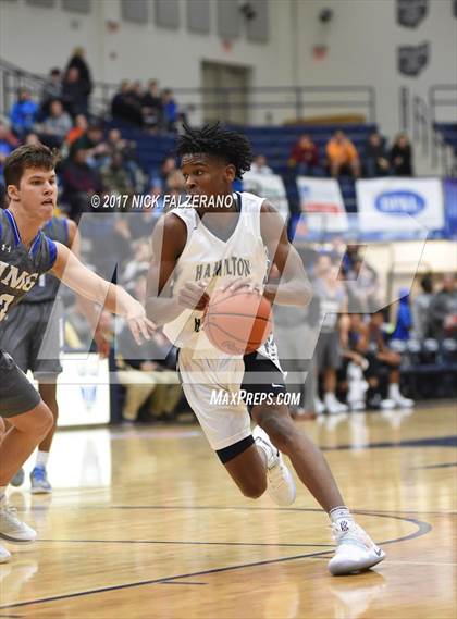 Thumbnail 2 in Hamilton Heights Christian Academy vs. IMG Academy photogallery.