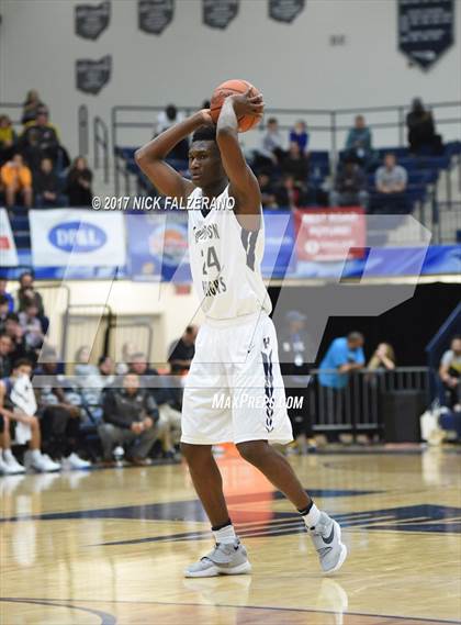 Thumbnail 2 in Hamilton Heights Christian Academy vs. IMG Academy photogallery.