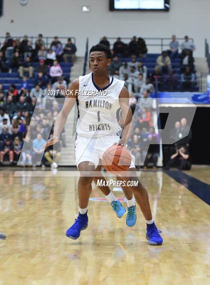 Thumbnail 1 in Hamilton Heights Christian Academy vs. IMG Academy photogallery.