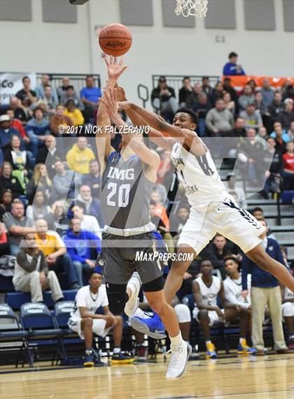 Thumbnail 1 in Hamilton Heights Christian Academy vs. IMG Academy photogallery.