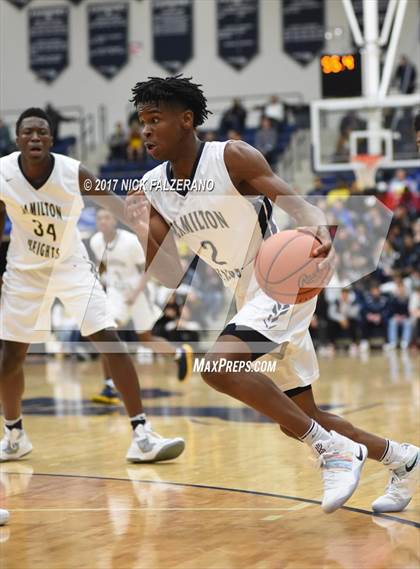 Thumbnail 1 in Hamilton Heights Christian Academy vs. IMG Academy photogallery.