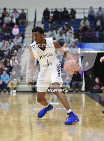 Thumbnail 3 in Hamilton Heights Christian Academy vs. IMG Academy photogallery.