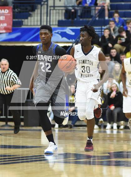 Thumbnail 1 in Hamilton Heights Christian Academy vs. IMG Academy photogallery.