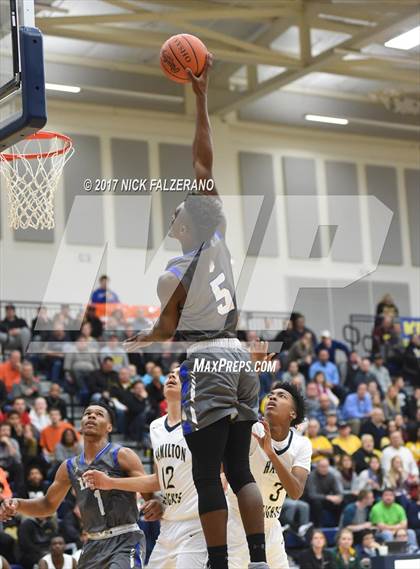 Thumbnail 3 in Hamilton Heights Christian Academy vs. IMG Academy photogallery.