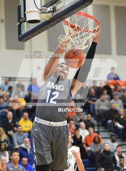 Thumbnail 1 in Hamilton Heights Christian Academy vs. IMG Academy photogallery.