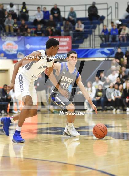 Thumbnail 3 in Hamilton Heights Christian Academy vs. IMG Academy photogallery.