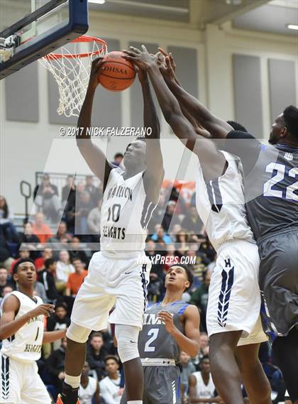 Thumbnail 2 in Hamilton Heights Christian Academy vs. IMG Academy photogallery.