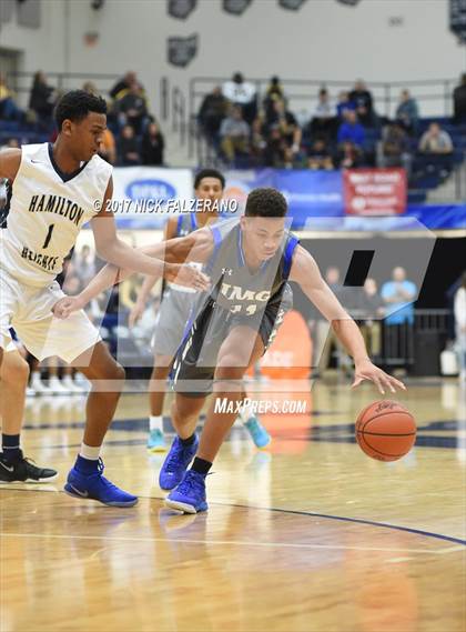 Thumbnail 3 in Hamilton Heights Christian Academy vs. IMG Academy photogallery.