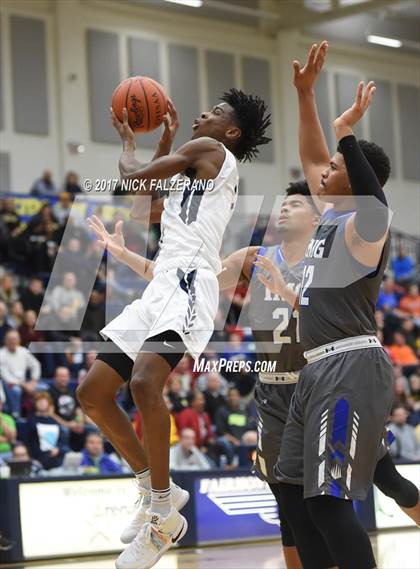 Thumbnail 2 in Hamilton Heights Christian Academy vs. IMG Academy photogallery.