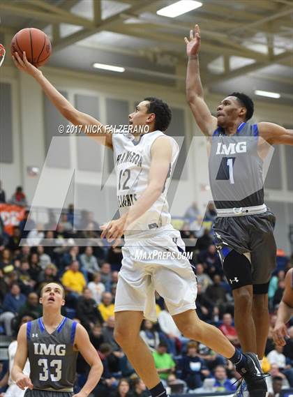 Thumbnail 1 in Hamilton Heights Christian Academy vs. IMG Academy photogallery.