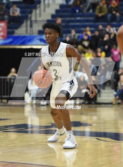 Thumbnail 1 in Hamilton Heights Christian Academy vs. IMG Academy photogallery.