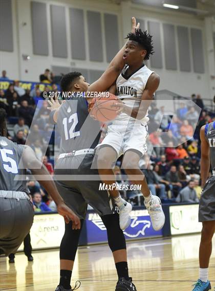 Thumbnail 3 in Hamilton Heights Christian Academy vs. IMG Academy photogallery.