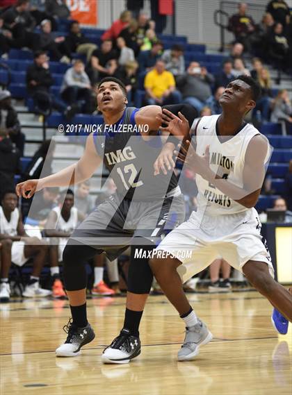 Thumbnail 3 in Hamilton Heights Christian Academy vs. IMG Academy photogallery.