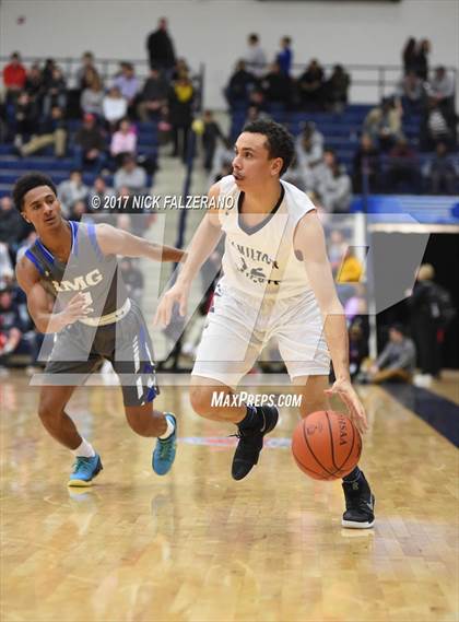 Thumbnail 1 in Hamilton Heights Christian Academy vs. IMG Academy photogallery.