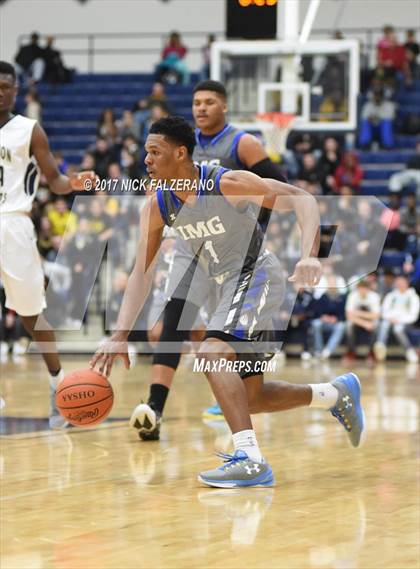 Thumbnail 1 in Hamilton Heights Christian Academy vs. IMG Academy photogallery.