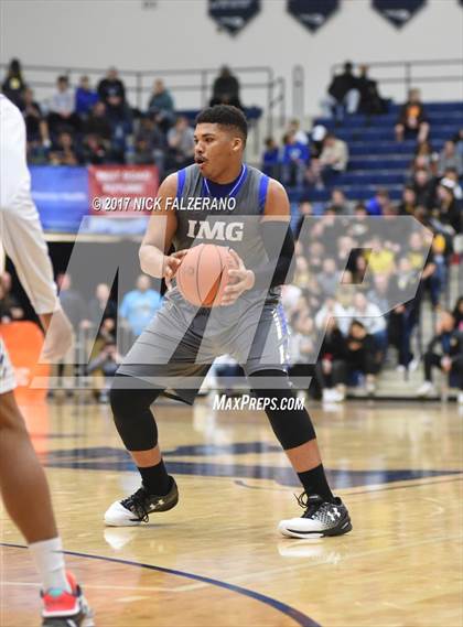 Thumbnail 2 in Hamilton Heights Christian Academy vs. IMG Academy photogallery.