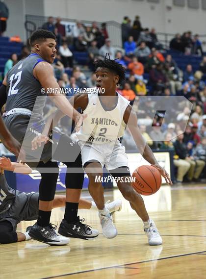 Thumbnail 1 in Hamilton Heights Christian Academy vs. IMG Academy photogallery.