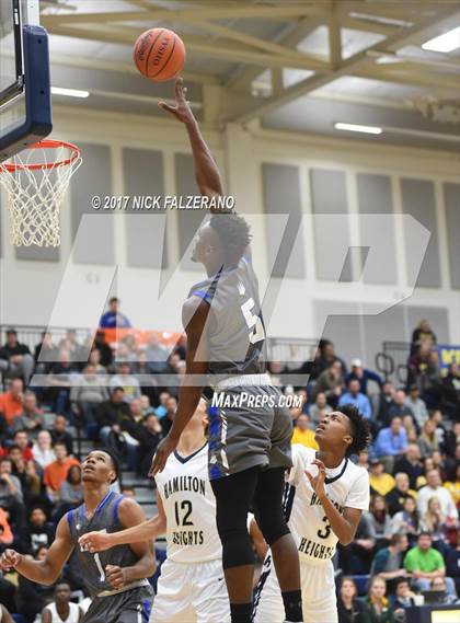 Thumbnail 1 in Hamilton Heights Christian Academy vs. IMG Academy photogallery.