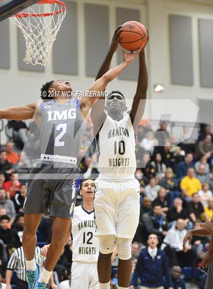 Thumbnail 3 in Hamilton Heights Christian Academy vs. IMG Academy photogallery.