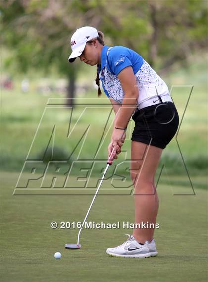 Thumbnail 3 in CHSAA 5A Girls Golf Championships photogallery.