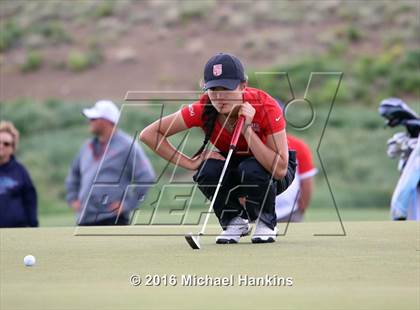 Thumbnail 2 in CHSAA 5A Girls Golf Championships photogallery.