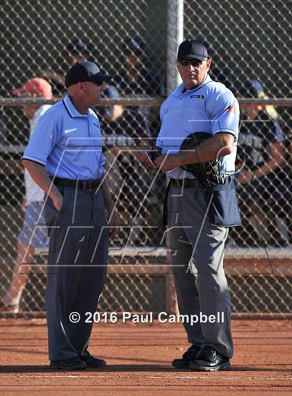 Thumbnail 3 in Queen Creek vs Basha (Desert Mountain Softball Invitational) photogallery.