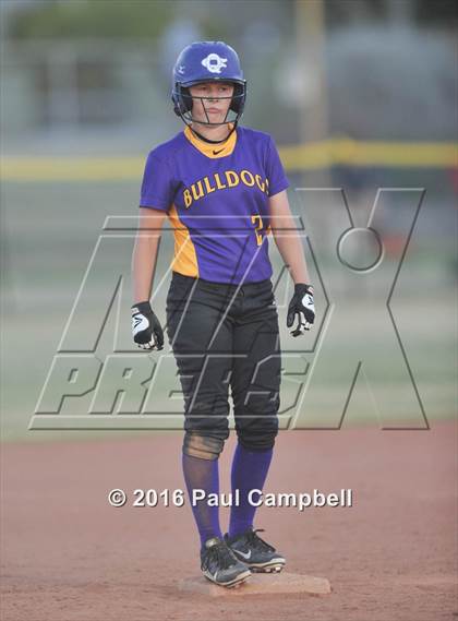 Thumbnail 2 in Queen Creek vs Basha (Desert Mountain Softball Invitational) photogallery.