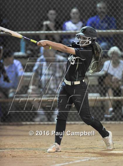 Thumbnail 2 in Queen Creek vs Basha (Desert Mountain Softball Invitational) photogallery.