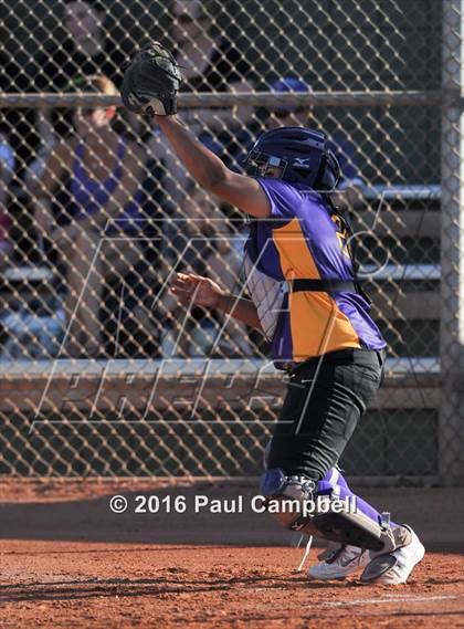 Thumbnail 2 in Queen Creek vs Basha (Desert Mountain Softball Invitational) photogallery.