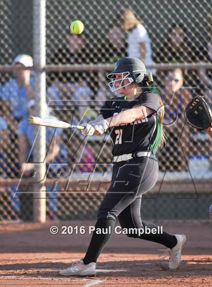 Thumbnail 3 in Queen Creek vs Basha (Desert Mountain Softball Invitational) photogallery.
