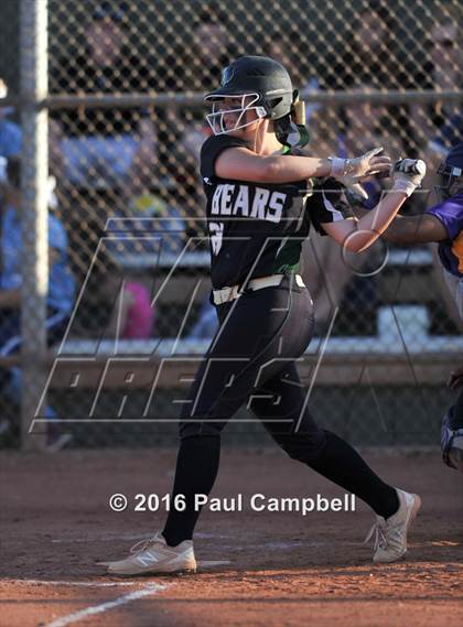 Thumbnail 1 in Queen Creek vs Basha (Desert Mountain Softball Invitational) photogallery.