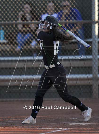 Thumbnail 3 in Queen Creek vs Basha (Desert Mountain Softball Invitational) photogallery.
