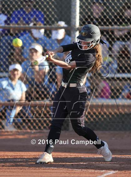 Thumbnail 2 in Queen Creek vs Basha (Desert Mountain Softball Invitational) photogallery.