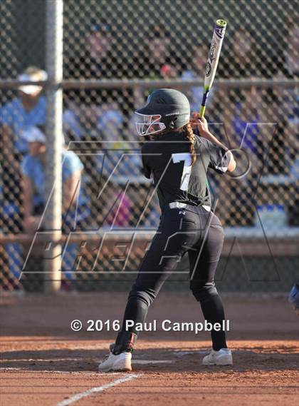 Thumbnail 2 in Queen Creek vs Basha (Desert Mountain Softball Invitational) photogallery.