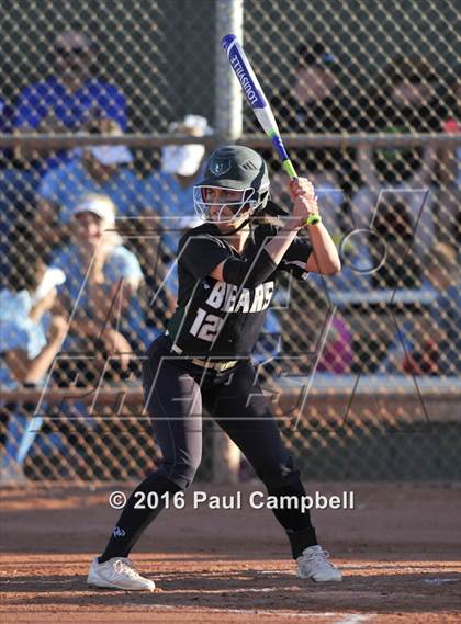 Thumbnail 3 in Queen Creek vs Basha (Desert Mountain Softball Invitational) photogallery.