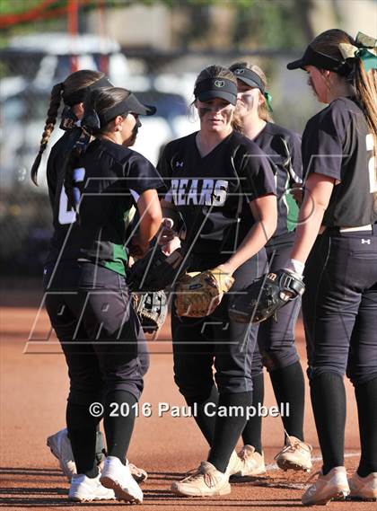 Thumbnail 1 in Queen Creek vs Basha (Desert Mountain Softball Invitational) photogallery.