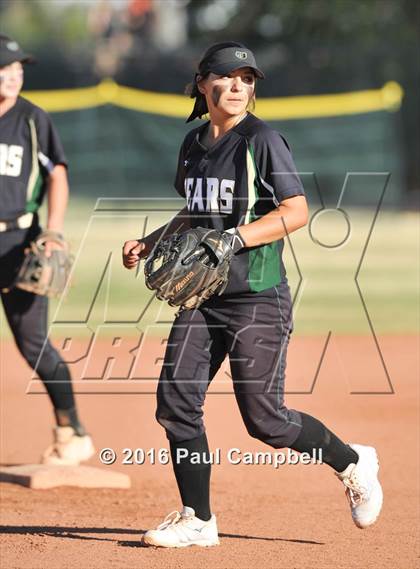 Thumbnail 2 in Queen Creek vs Basha (Desert Mountain Softball Invitational) photogallery.